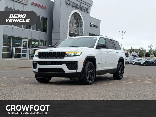 2026 Jeep Grand Cherokee L Altitude - - 4x4 - 20 Gloss Black Wheels - Capri Lthr Seats - Remote Start & More!