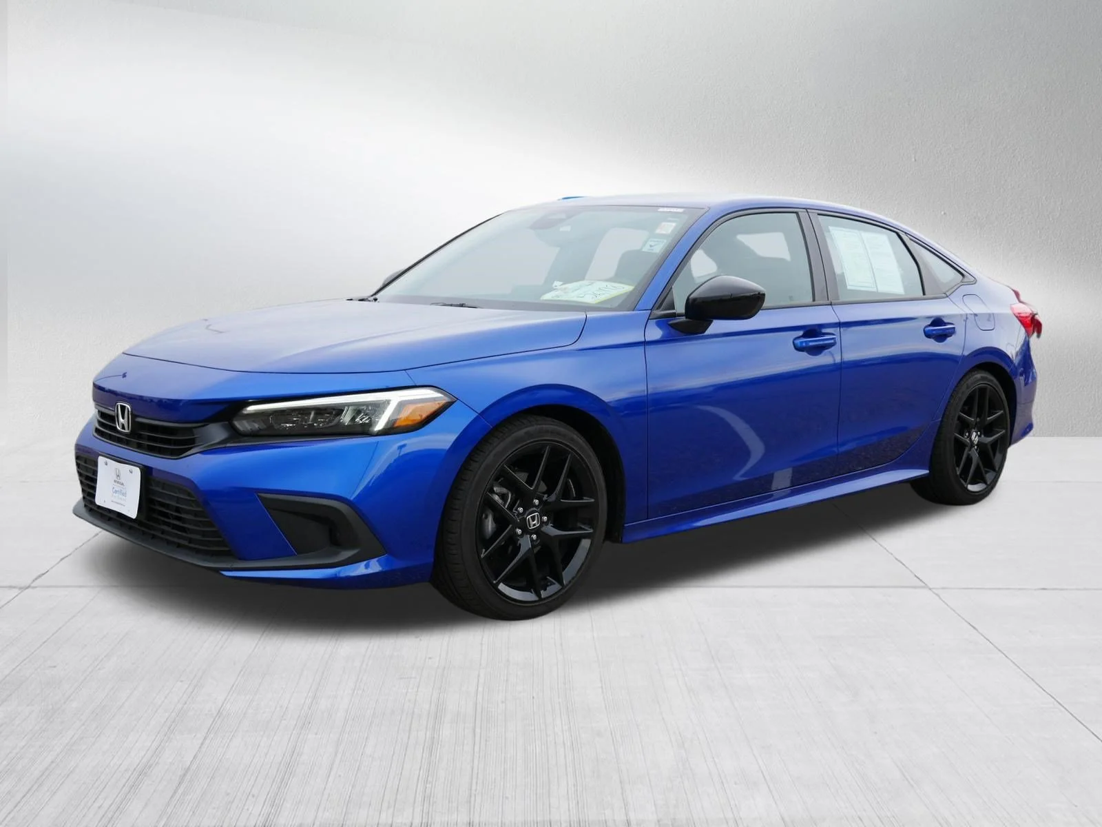 Certified Used 2024 Aegean Blue Metallic Honda Sport image 4