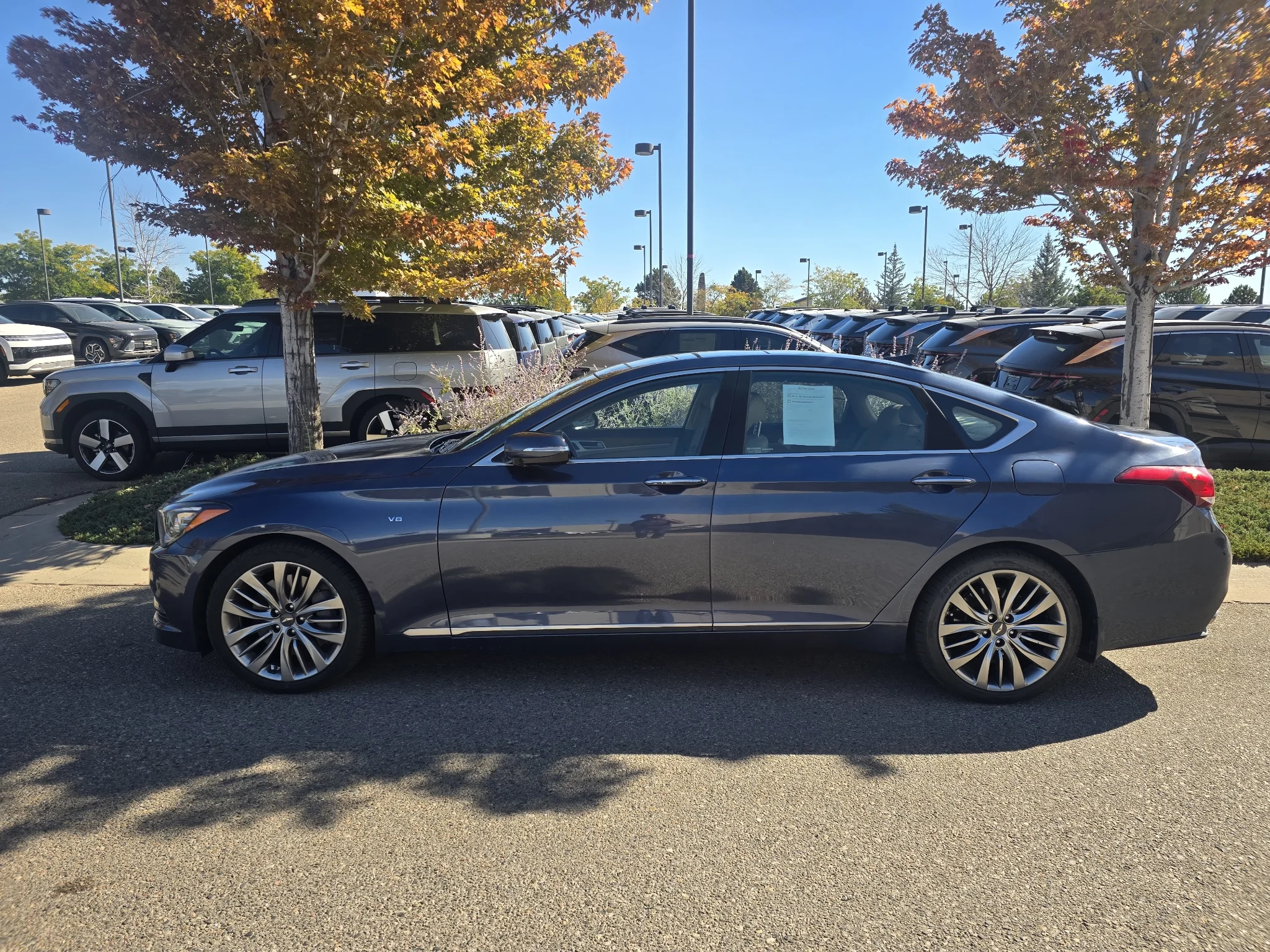 Used 2015 Montecito Blue Hyundai 5.0L image 14
