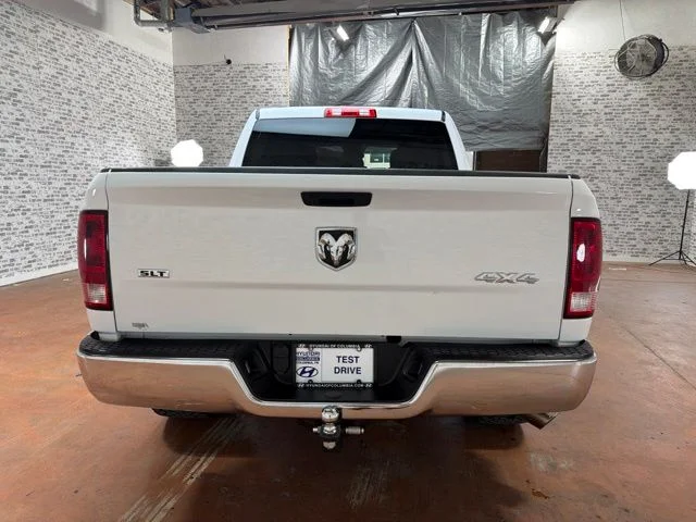 Used 2022 Bright White Clearcoat Ram SLT image 6