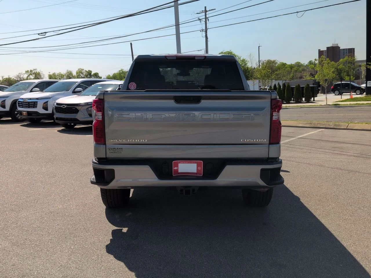 Used 2026 Sterling Gray Metallic Chevrolet Custom image 7