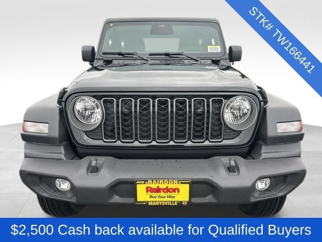 New 2026 Black Clearcoat Jeep Sport S image 2