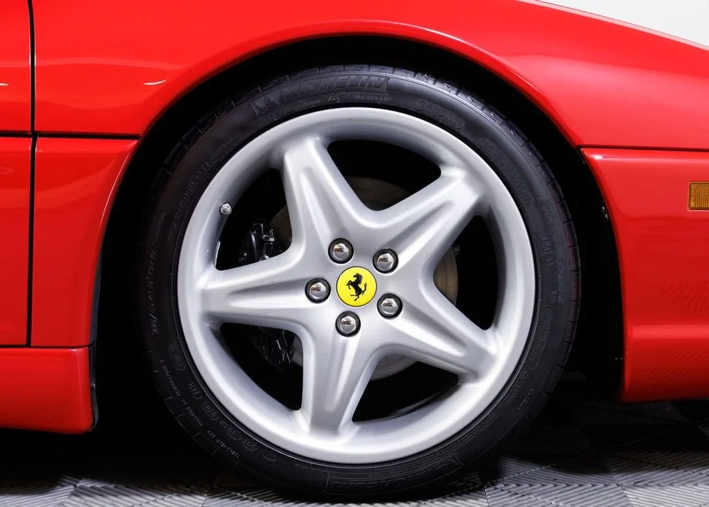 Used 1996 Rosso Corsa Ferrari Spider OEM Manual image 10