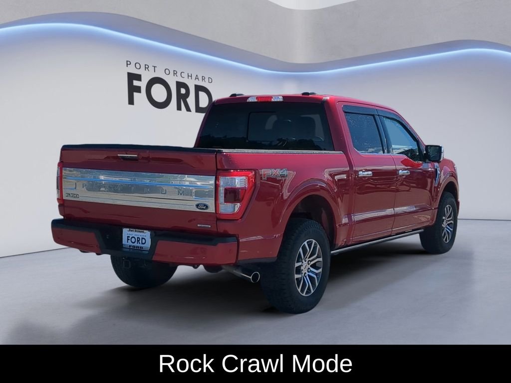 Used 2023 Red Metallic Ford Platinum image 7