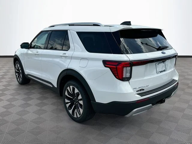 New 2026 White Metallic Ford Platinum image 4
