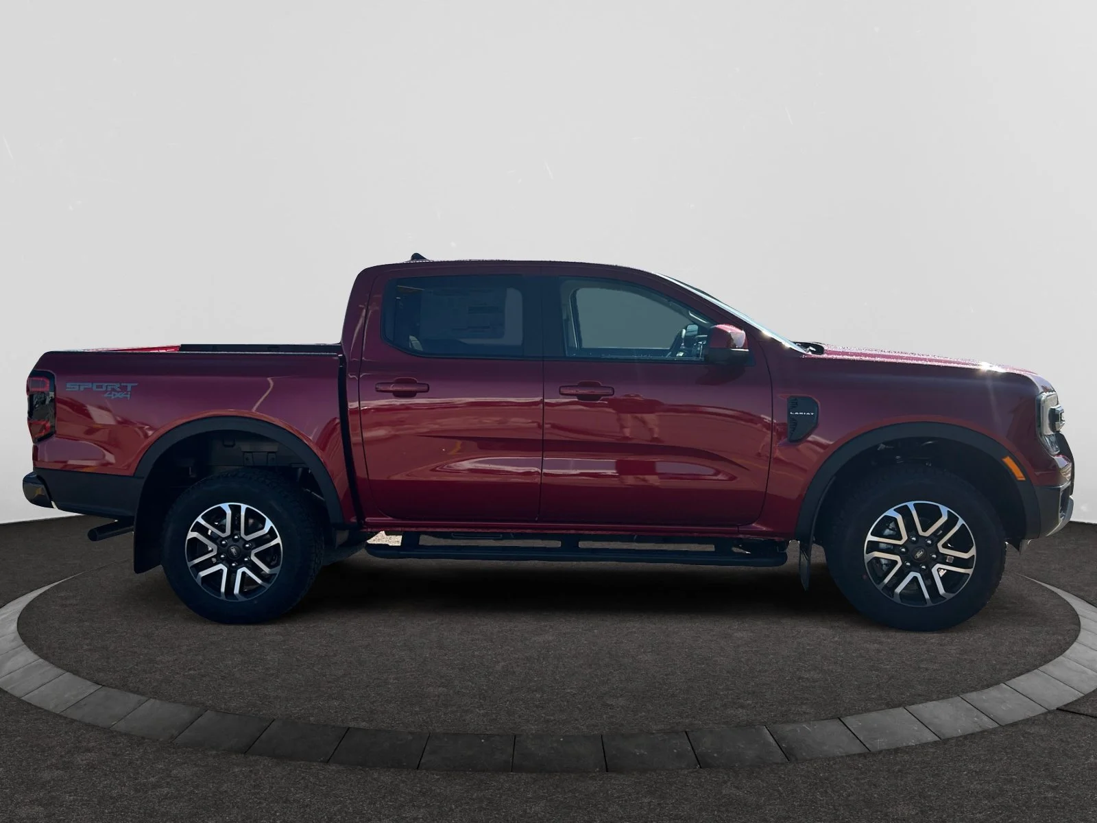 New 2026 Ruby Red Metallic Tinted Clearcoat Ford Lariat image 6