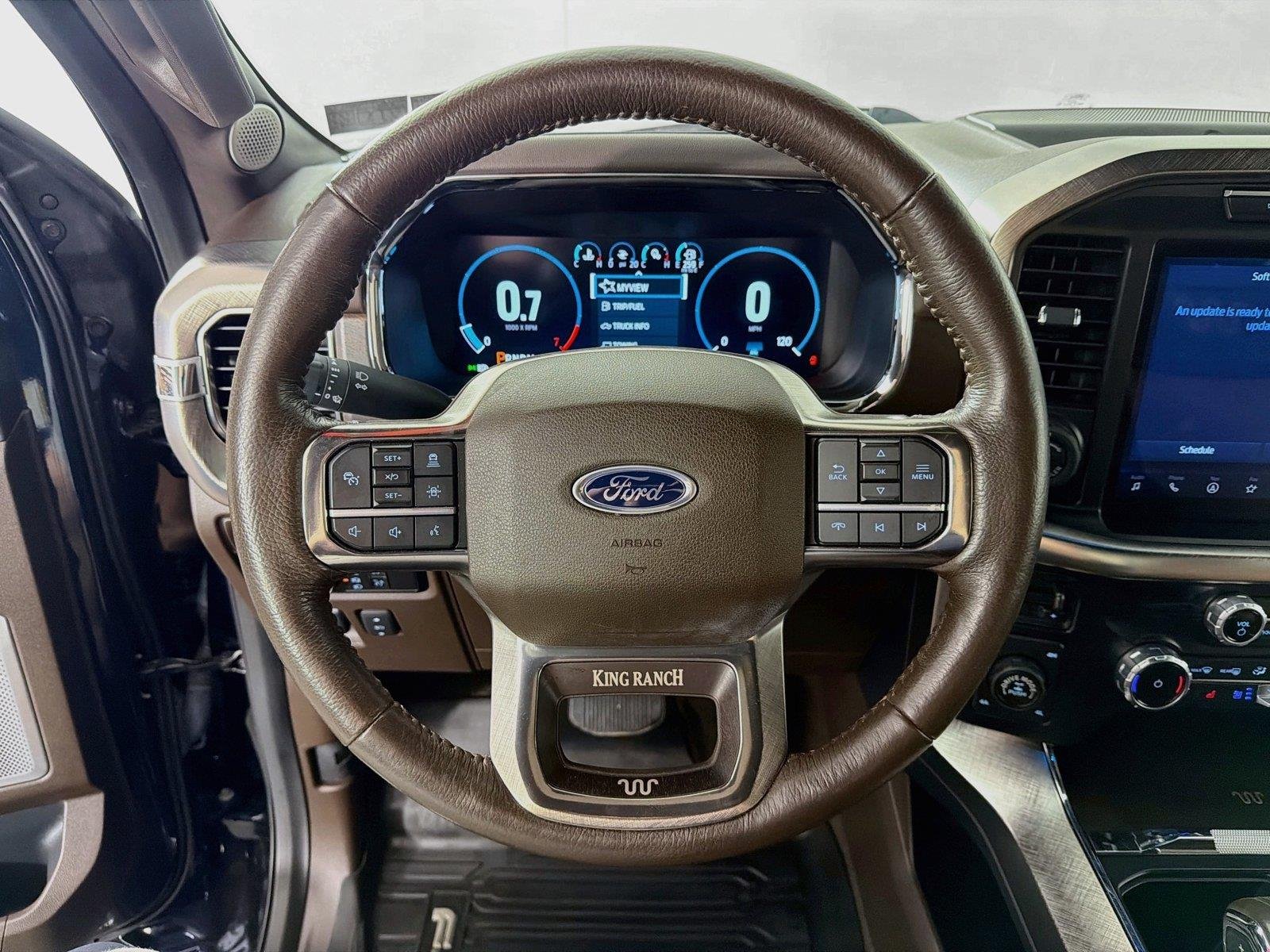 Used 2023 Antimatter Blue/Stone Gray Ford King Ranch image 3