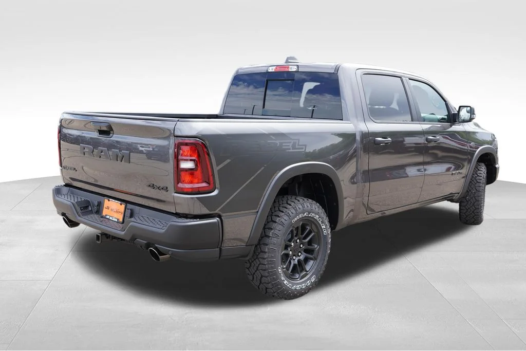 New 2027 Granite Crystal Metallic Clear-Coat Exterior Paint RAM Rebel image 3