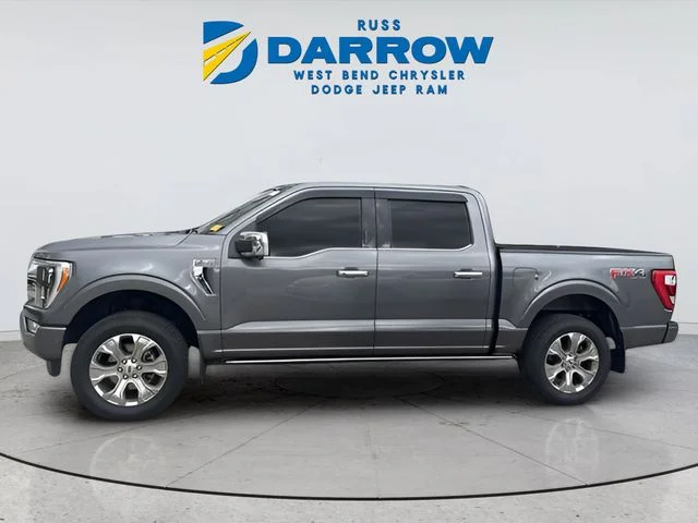 Used 2021 Gray Ford Platinum image 2