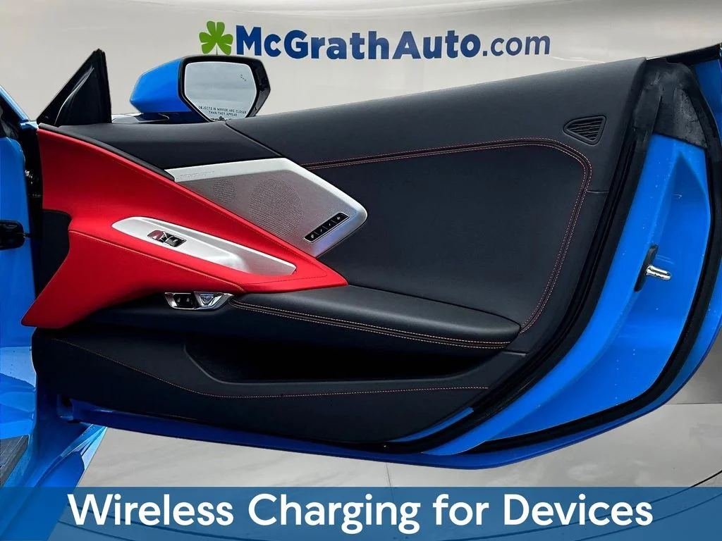 Used 2021 Blue Chevrolet Stingray image 28