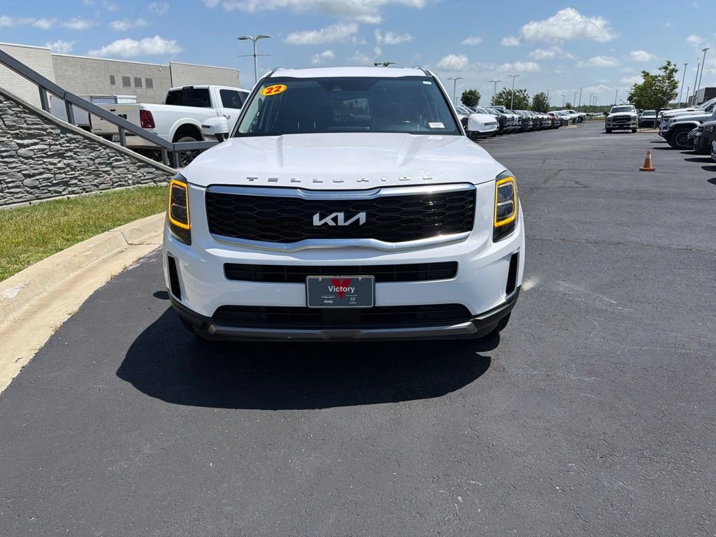 Used 2022 Kia Telluride EX with VIN 5XYP34HC3NG297004 for sale in Kansas City