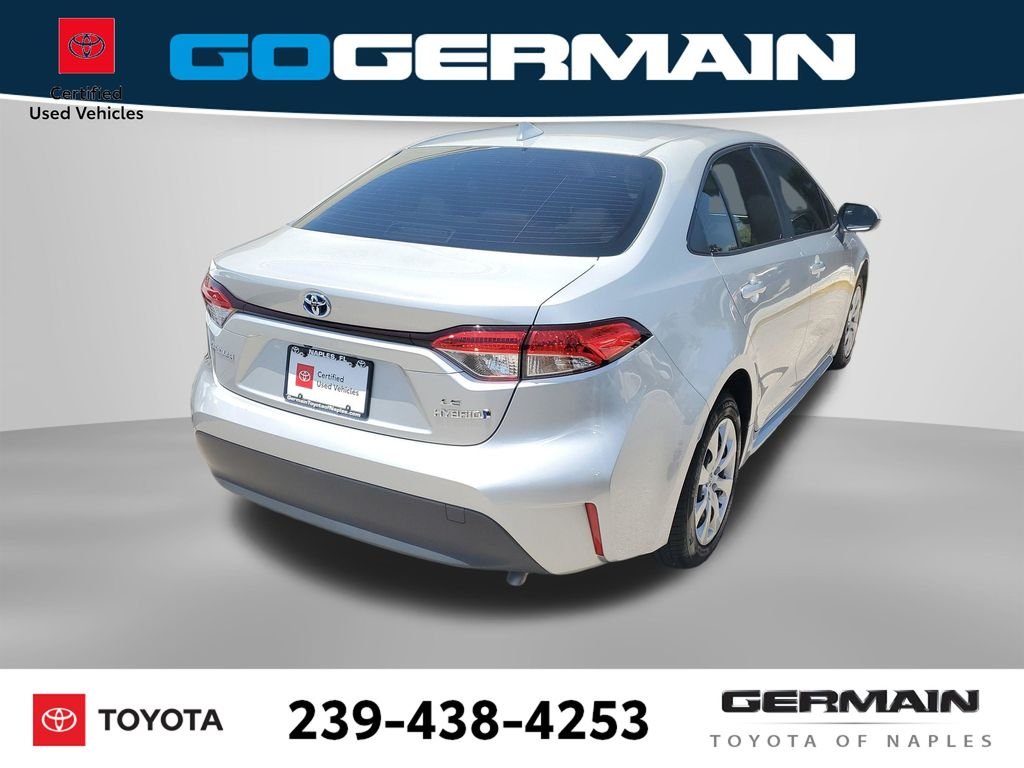 Certified Used 2023 Silver Toyota LE image 8