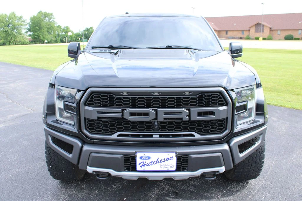 Used 2018 Shadow Black Ford Raptor image 2