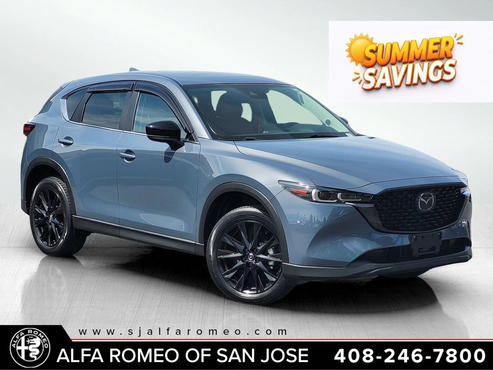 Used 2024 Gray Mazda 2.5 S Carbon Edition image 1