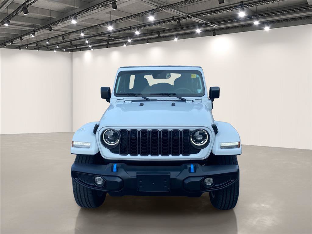 Used 2024 Bright White Clearcoat Jeep Sport S image 2