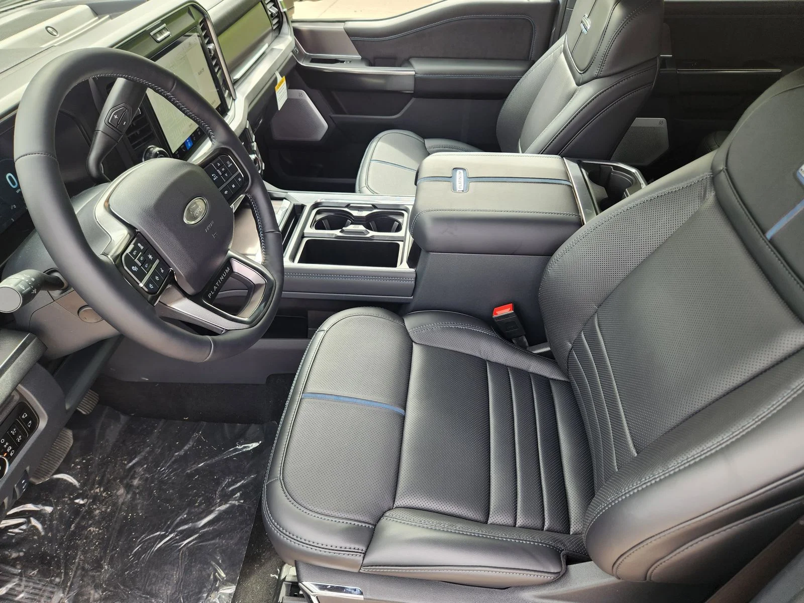 New 2026 Glacier Gray Metallic Tri-Coat Ford F-250® Platinum® image 9