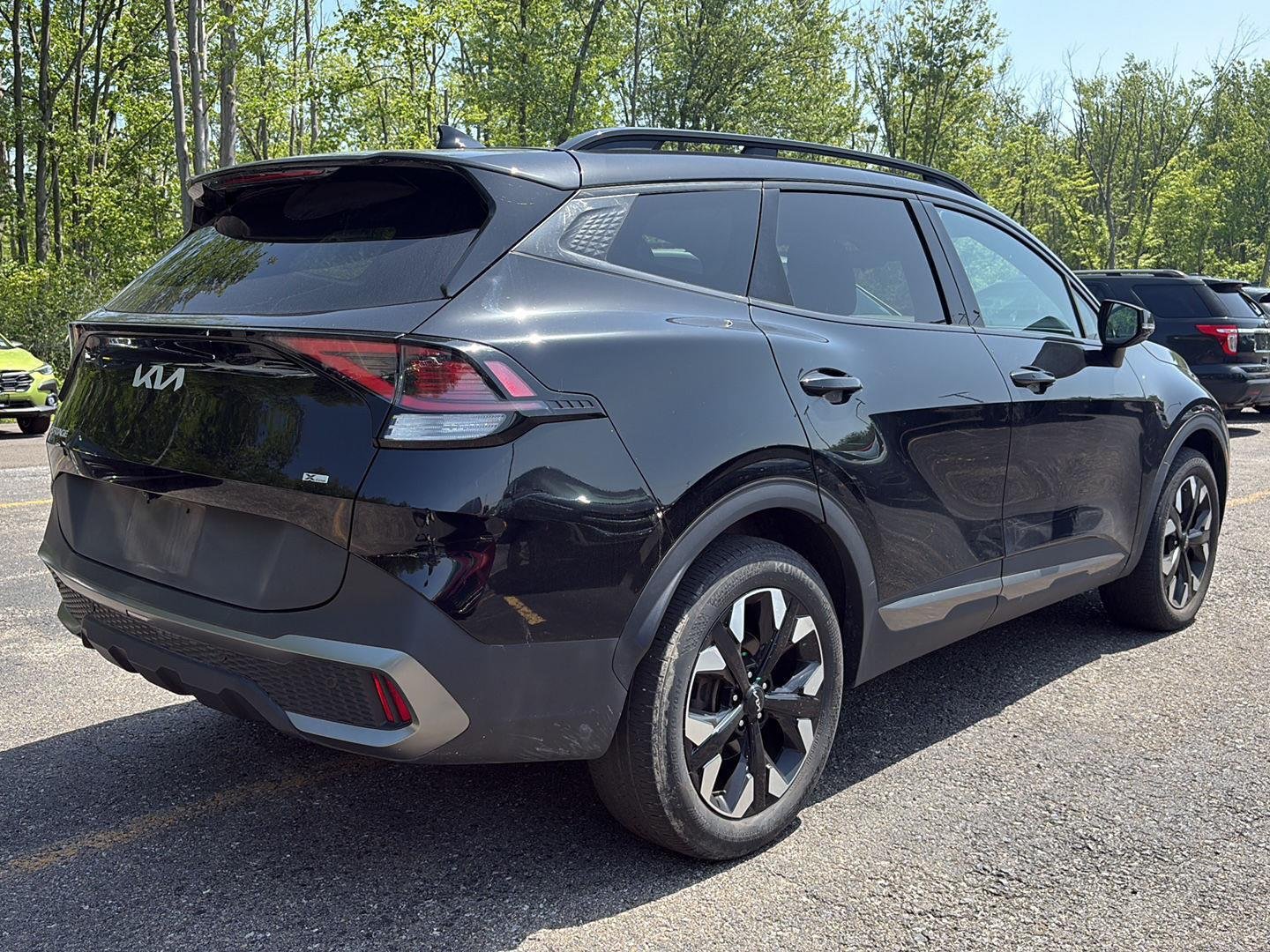 Used 2024 Ebony Black Kia X-Line image 16