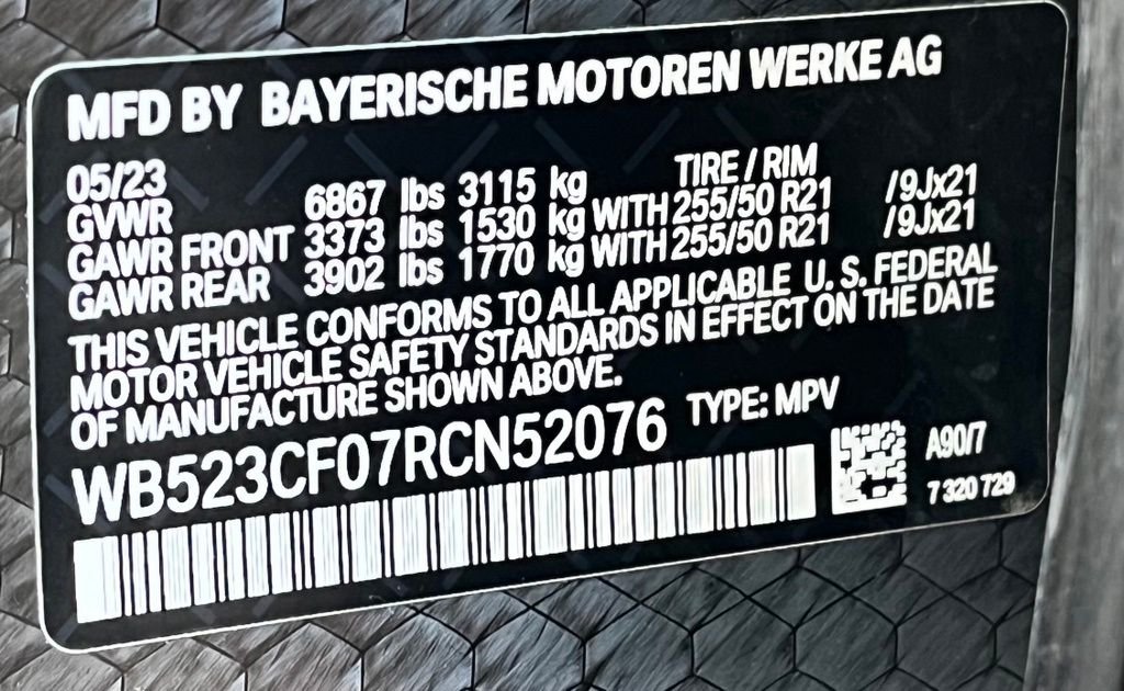 Certified Used 2024 Gray BMW xDrive50 image 43