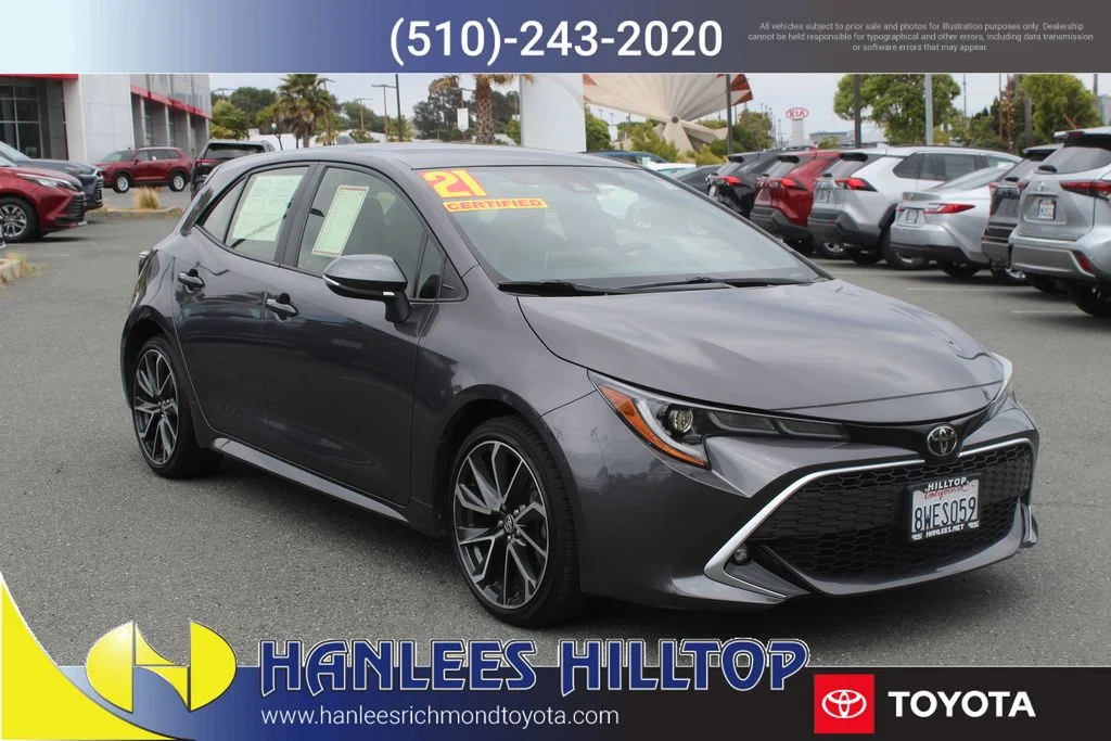 Certified Used 2021 Gray Toyota XSE image 5