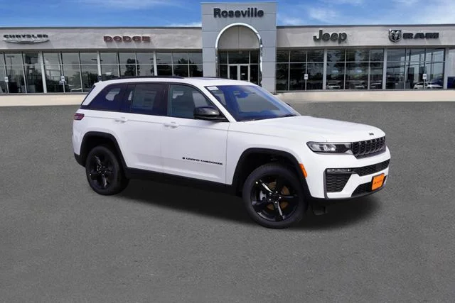 New 2026 Bright White Clear-Coat Exterior Paint Jeep Limited image 2