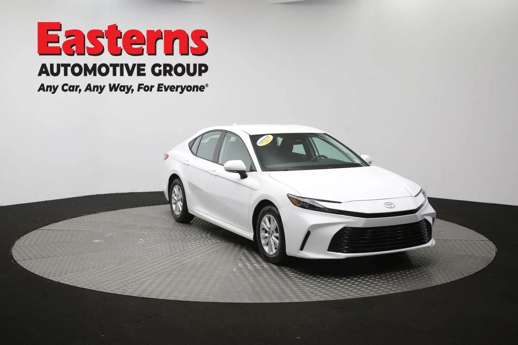 Used 2025 White Toyota LE image 48