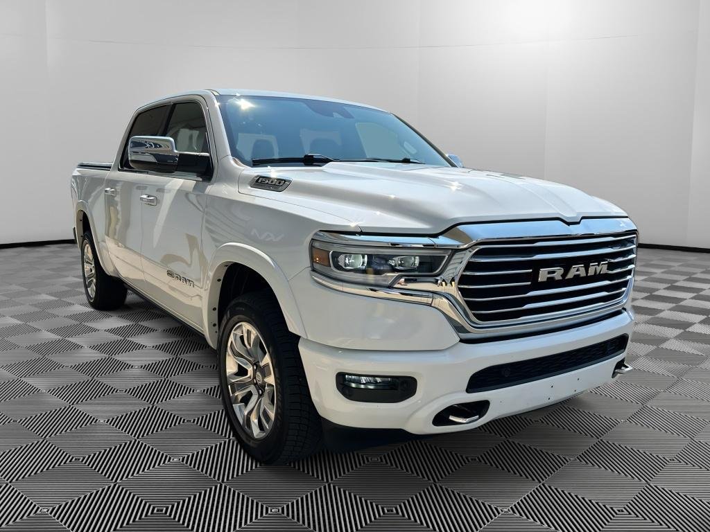 Used 2021 Bright White Clearcoat Ram Longhorn image 3