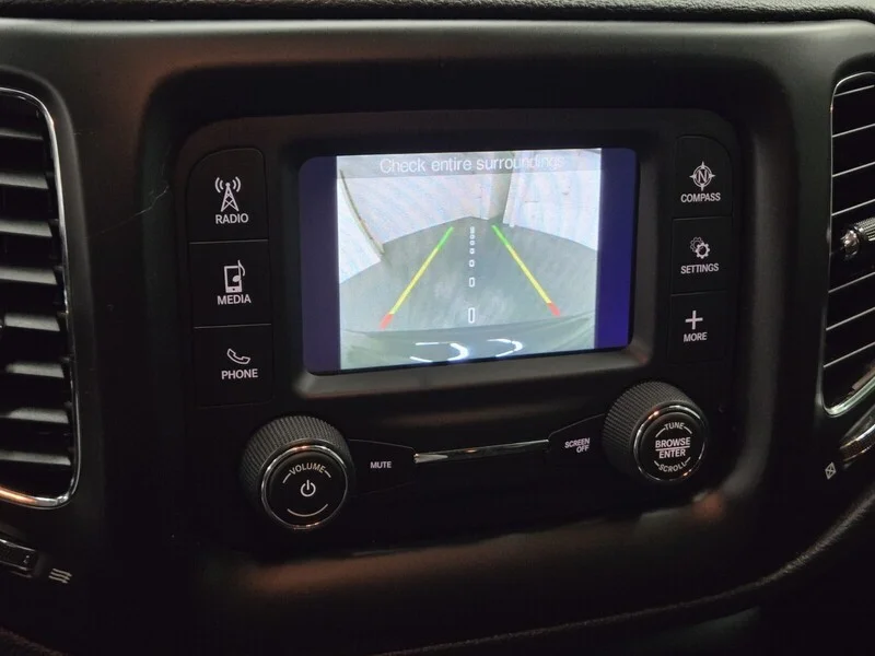 Used 2018 Diamond Black Crystal Pearlcoat Jeep Sport image 18