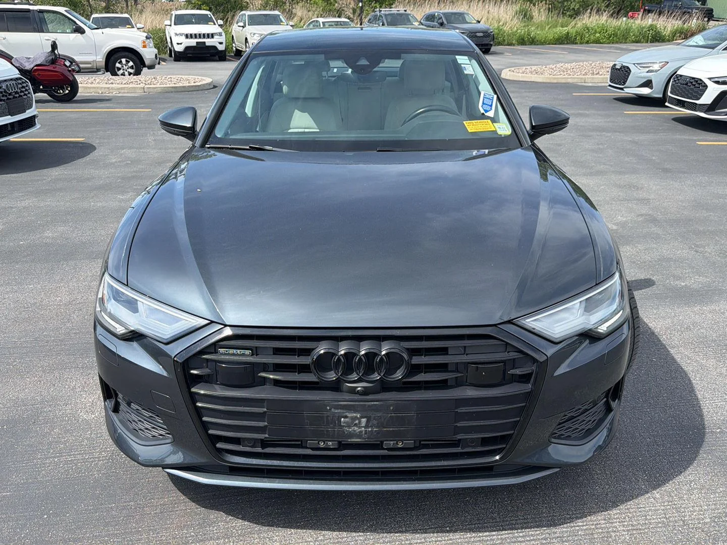 Used 2023 Manhattan Gray Metallic Audi Premium image 2