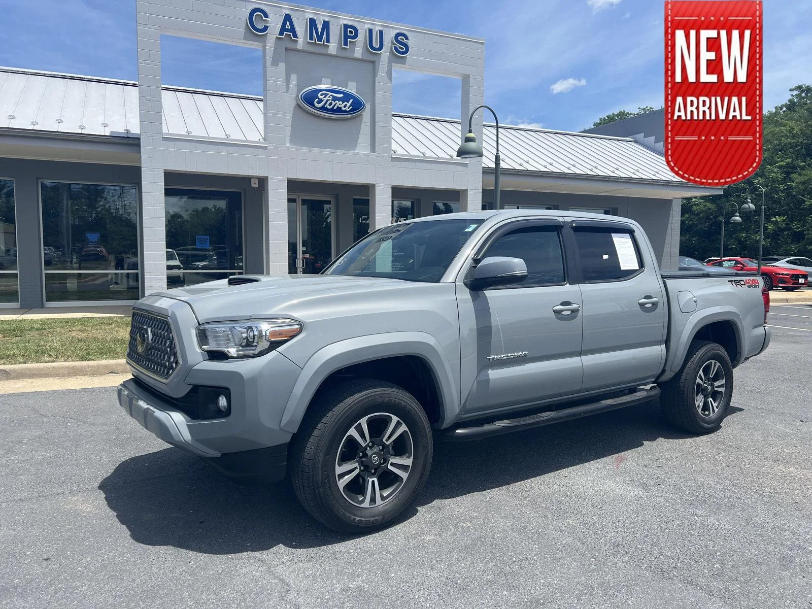 Certified Used 2019 Cement Toyota TRD Sport image 1