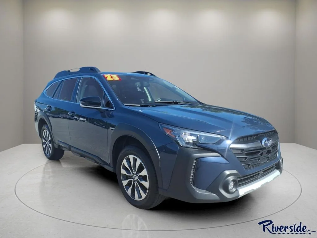 Used 2023 Blue Subaru Limited image 1