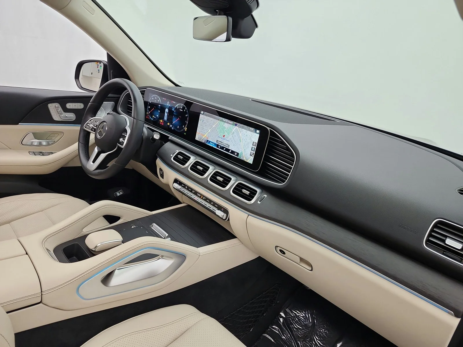 Used 2021 Lunar Blue Metallic Mercedes-Benz GLE 350 SUV image 19