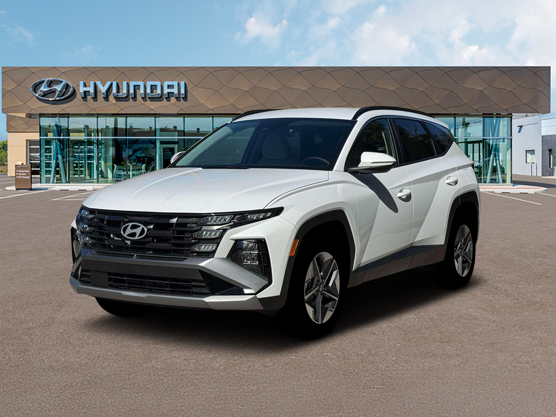 New 2026 White Pearl Hyundai SEL Convenience image 1