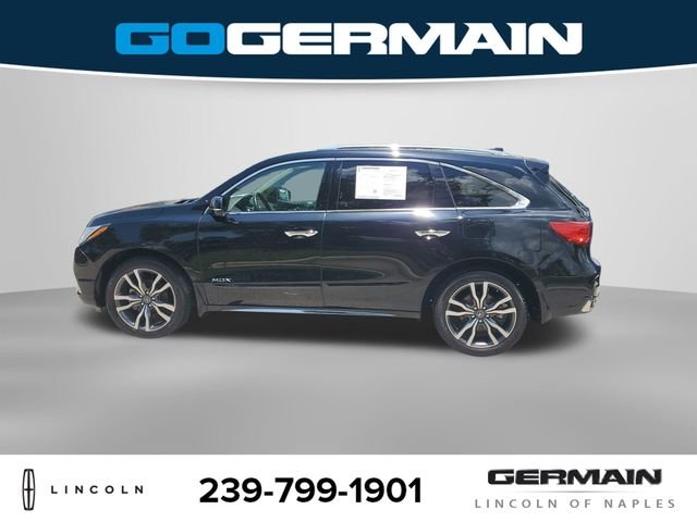 Used 2020 Black Acura Advance image 10