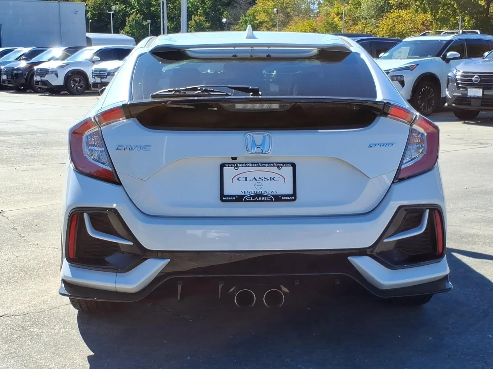 Used 2021 Platinum White Pearl Honda Sport image 9