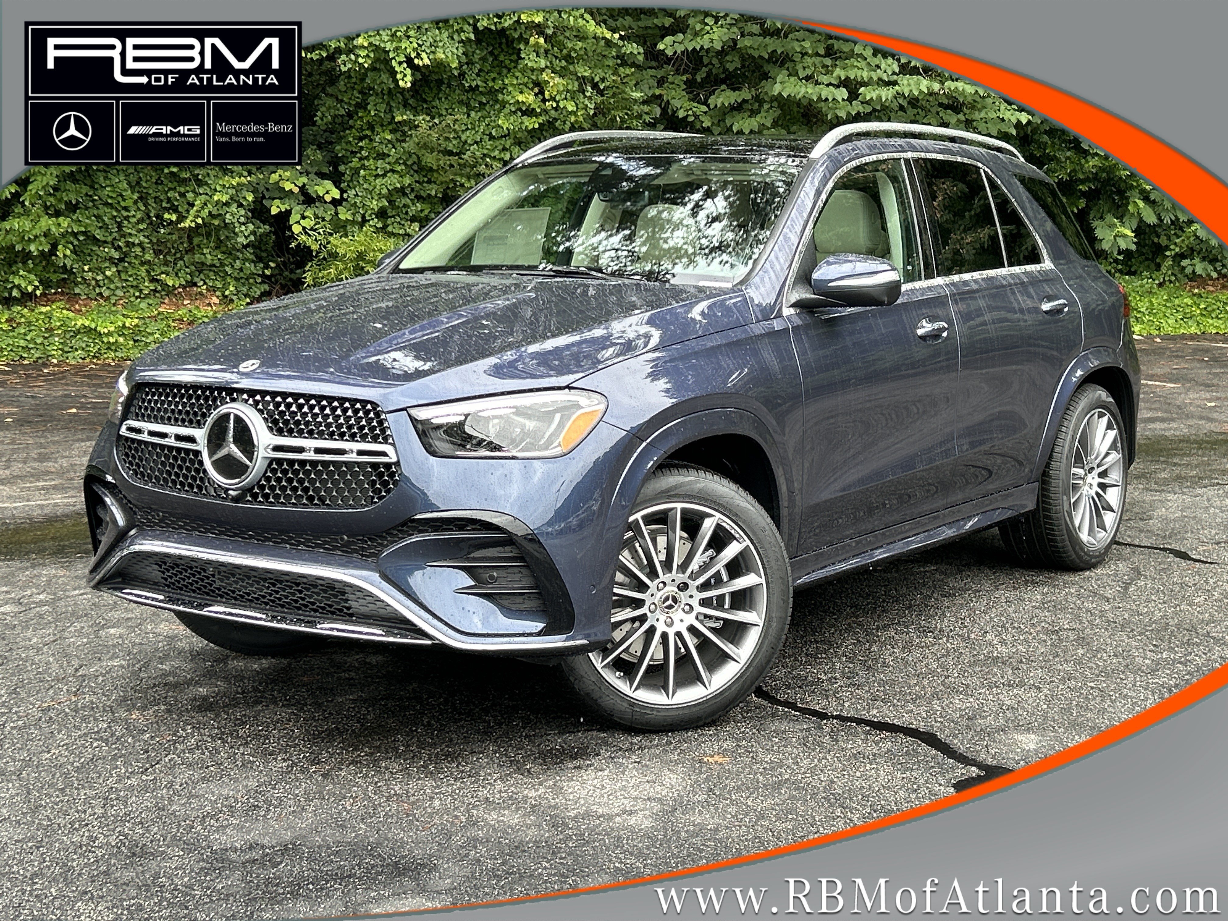 New 2026 Twilight Blue Metallic Mercedes-Benz GLE 350 4MATIC® SUV image 1