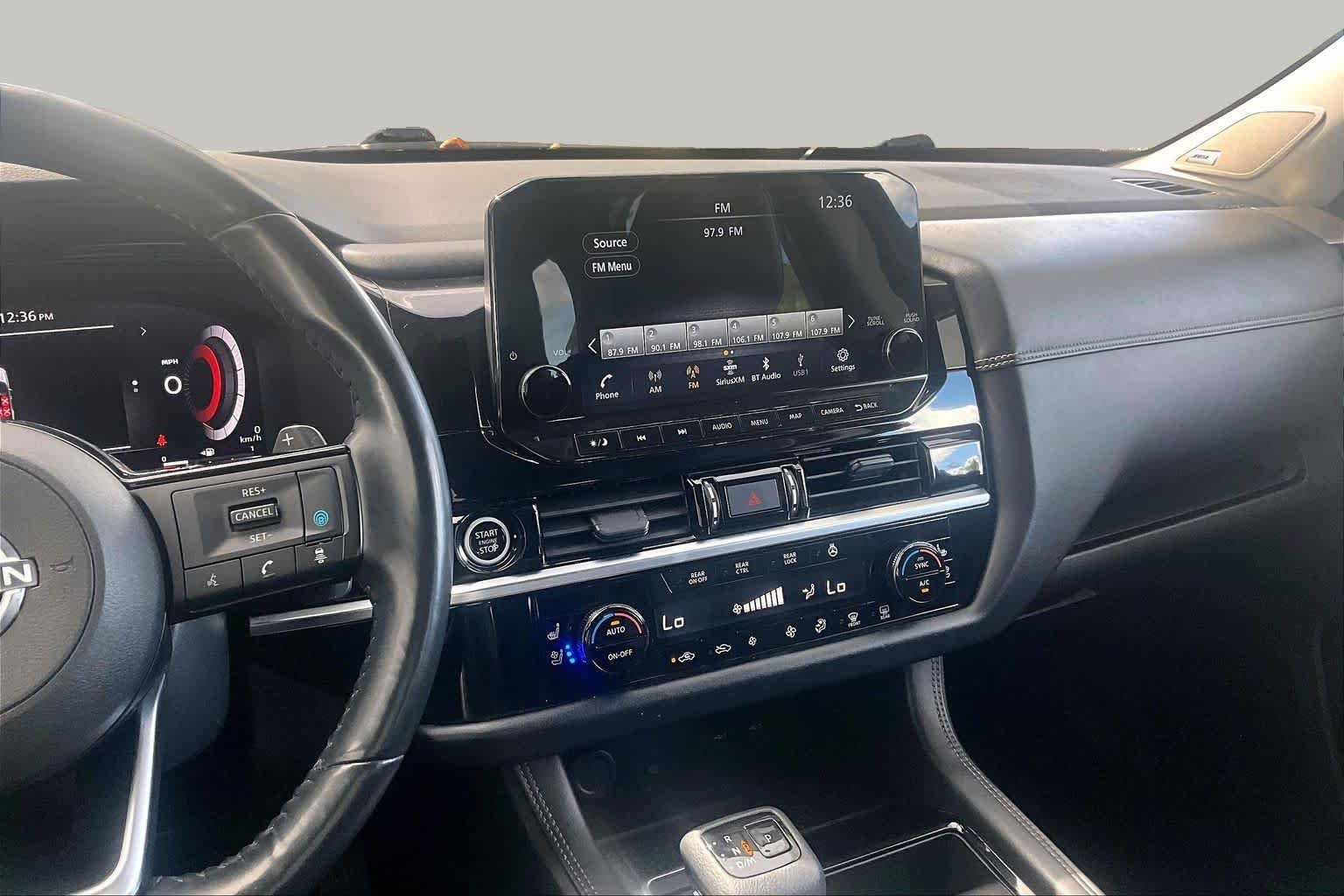 Certified Used 2023 Solid Gray/Super Black Nissan Platinum image 7