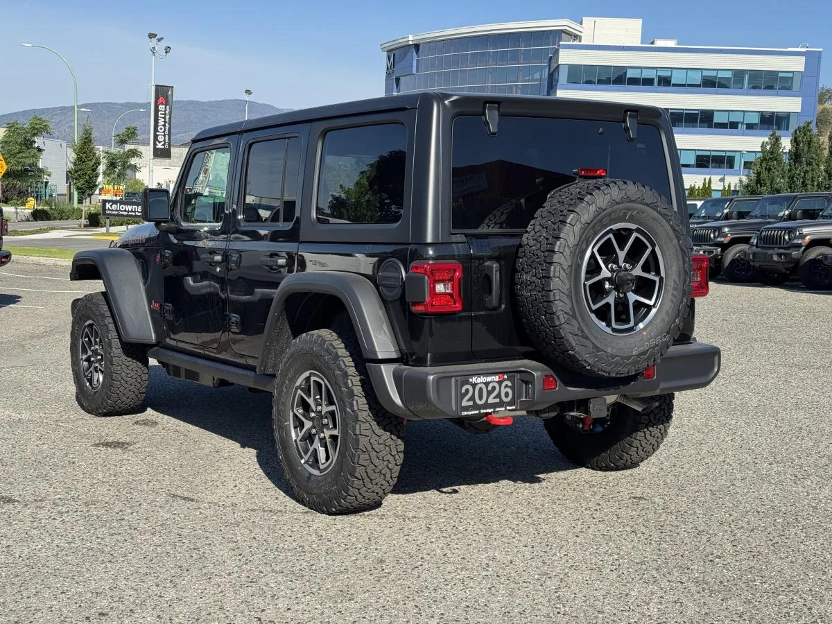 New 2026 Black Jeep Rubicon image 8