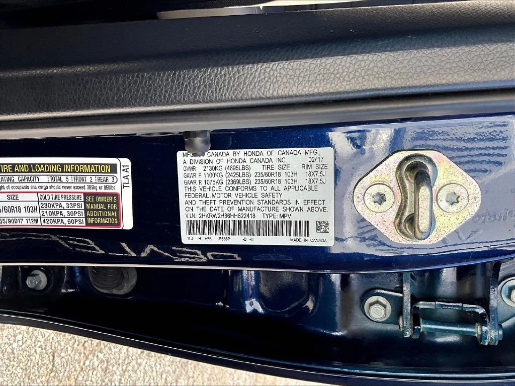 Certified Used 2017 Blue Honda EX-L image 22