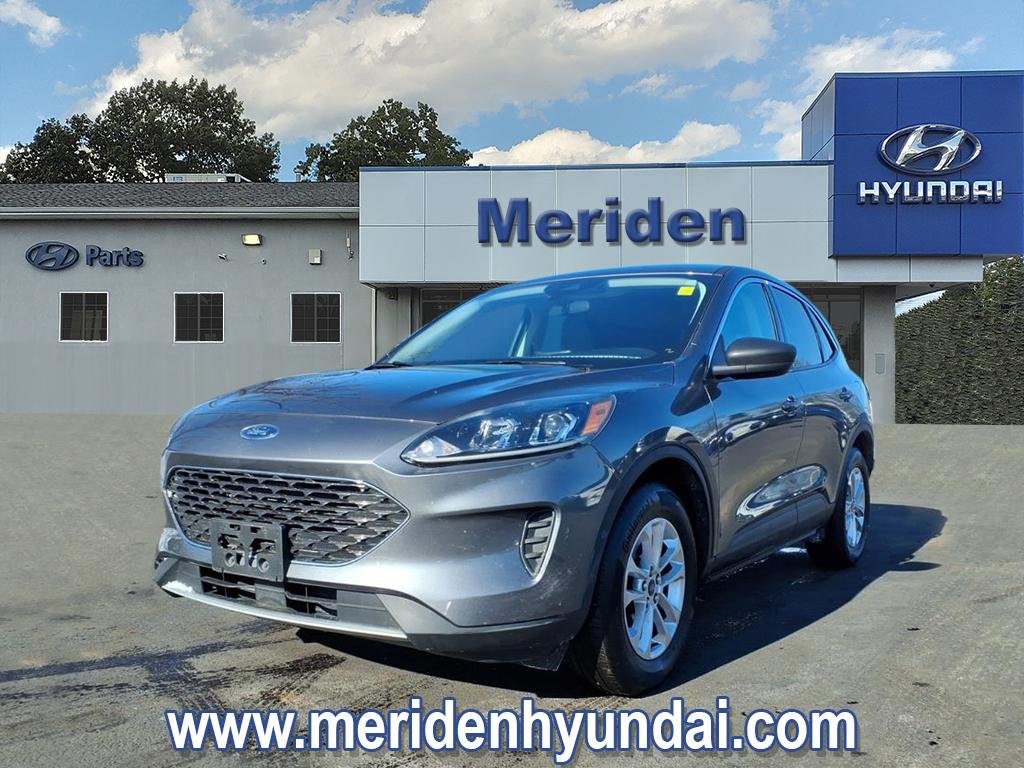 Used 2022 Carbonized Gray Ford SE image 1