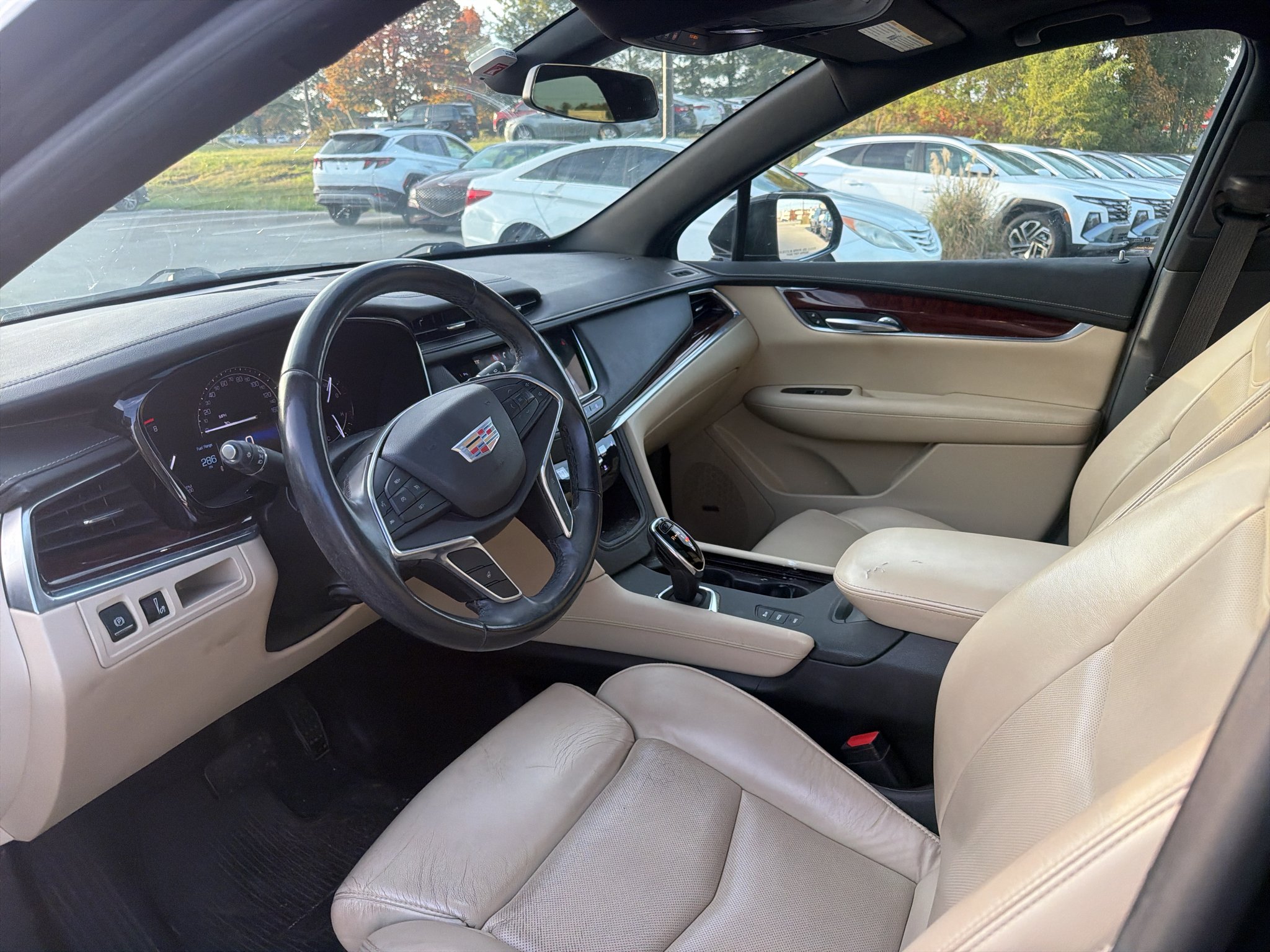 Used 2017 Stellar Black Metallic Cadillac Luxury AWD image 11
