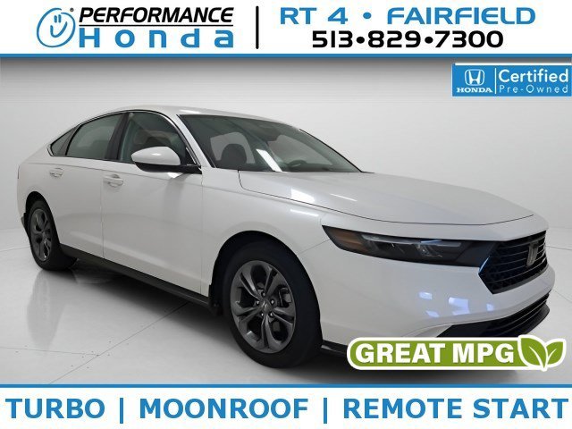 Certified Used 2024 Platinum White Pearl Honda 1.5T EX image 37