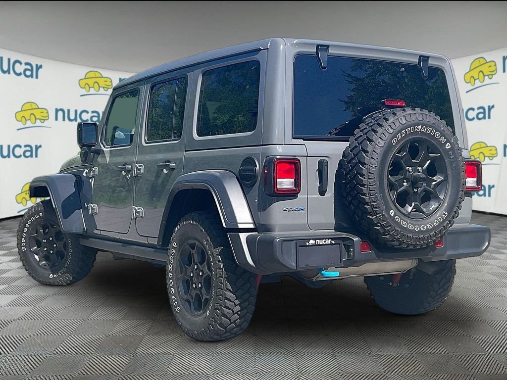 Used 2023 Gray Jeep Base 4xe image 4