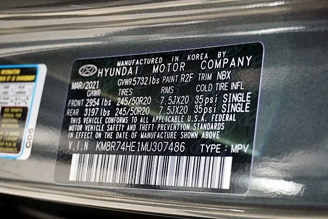 Used 2021 Green Hyundai Calligraphy image 35