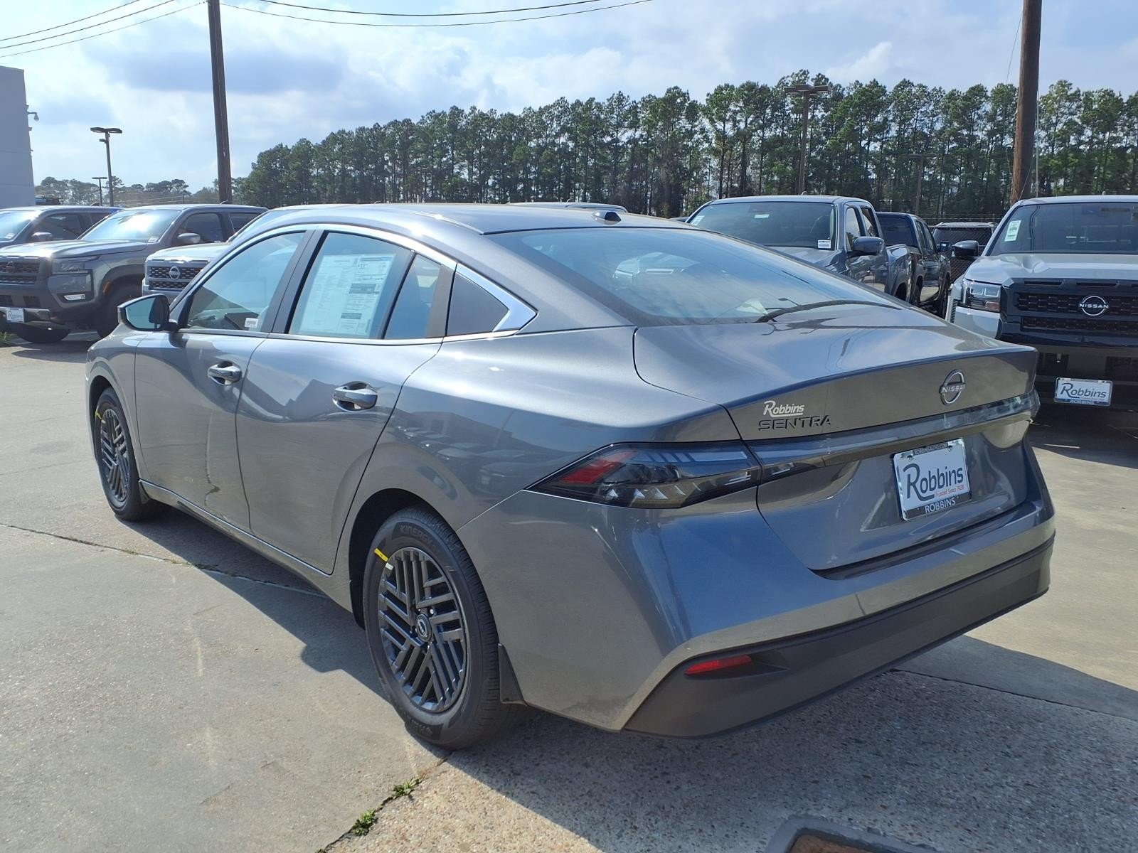 2026 Nissan Sentra SV Gray at Robbins Nissan