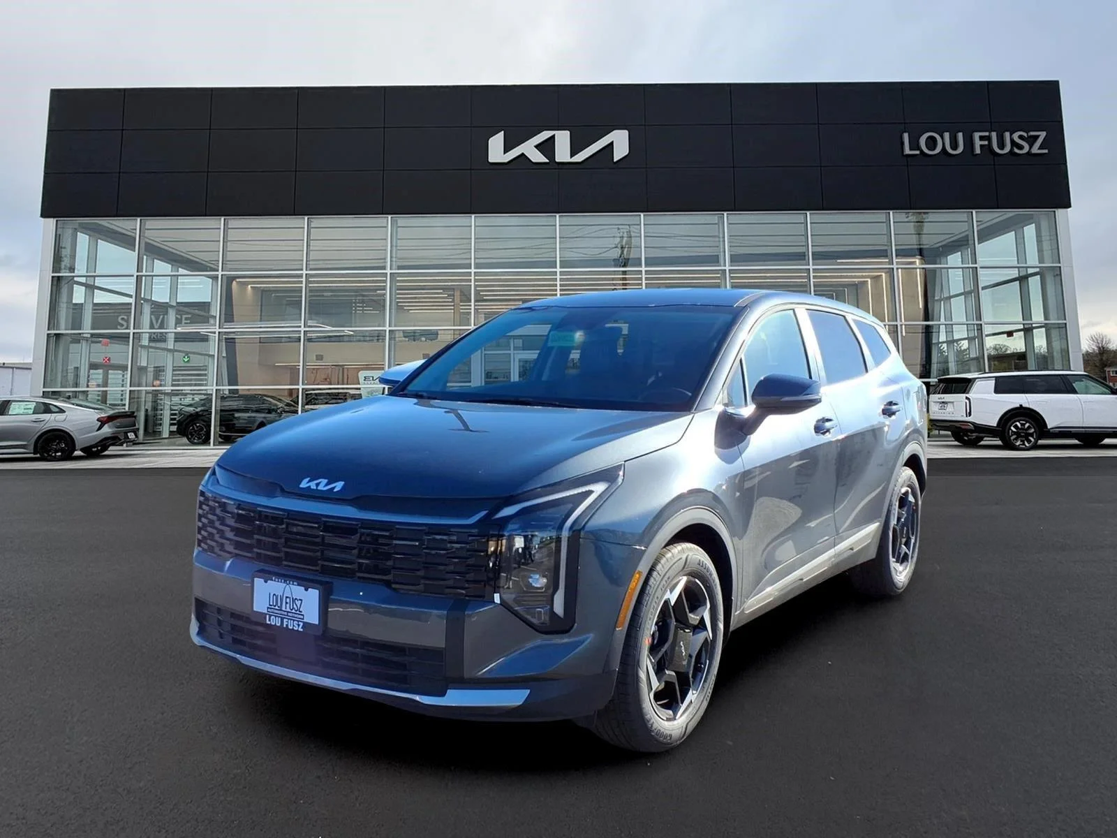 New 2026 Gravity Gray Kia EX image 1