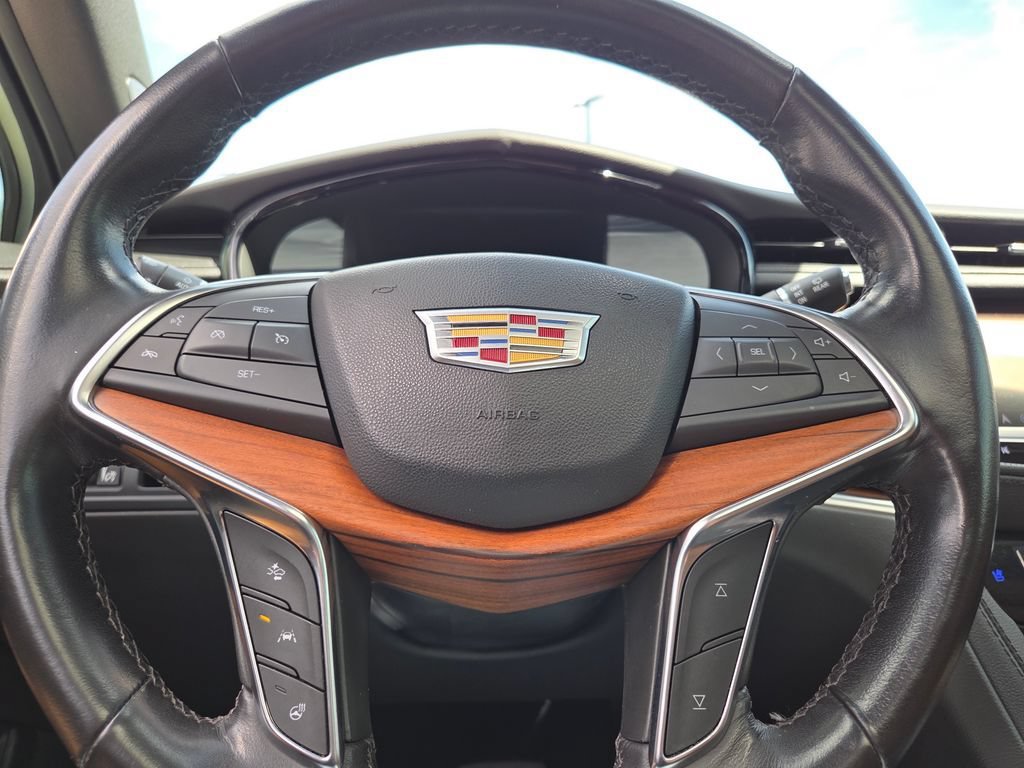 Used 2023 Crystal White Tricoat Cadillac AWD Premium Luxury image 38