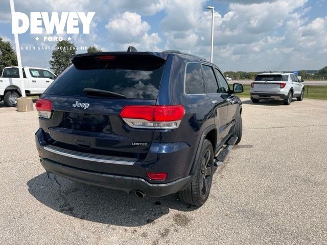 Used 2015 True Blue Pearlcoat Jeep Limited image 12