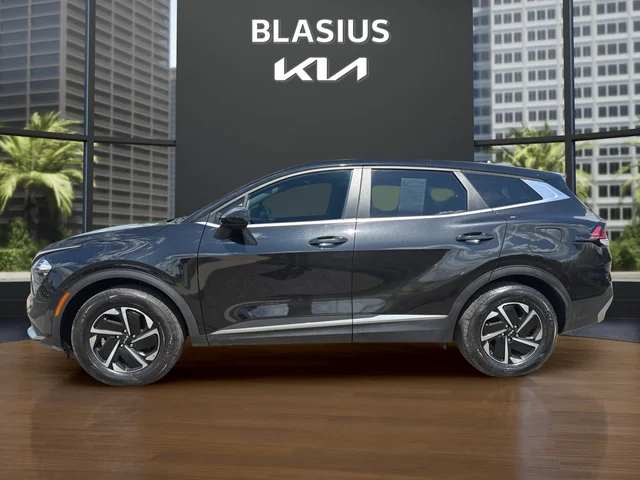 Used 2023 Black Kia LX image 2