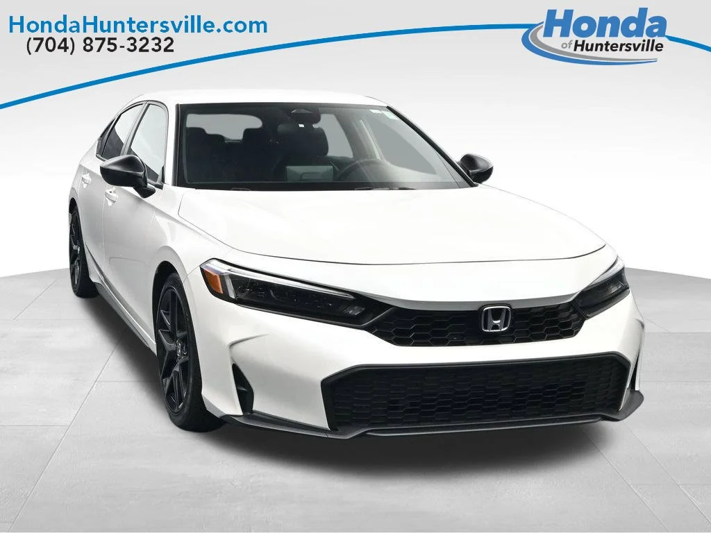 Used 2026 Platinum White Pearl Honda FWD Sport image 1