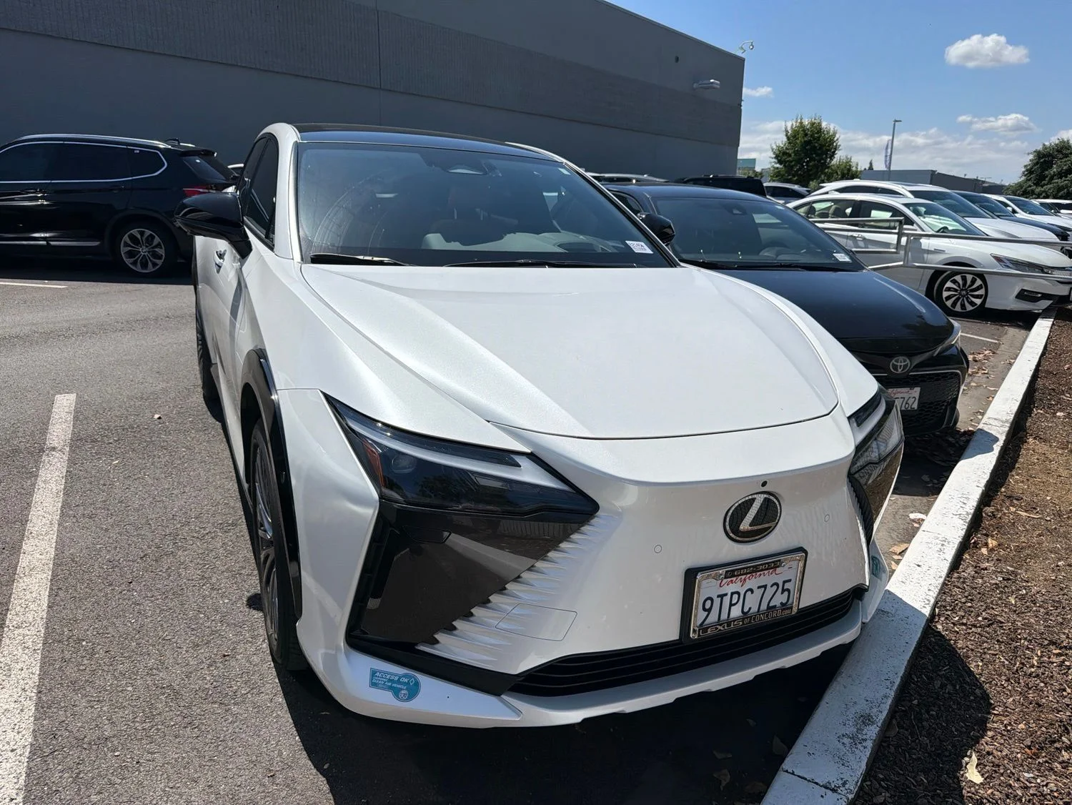 Used 2025 Lexus RZ Luxury with VIN JTJABABB5SA010522 for sale in Concord, CA